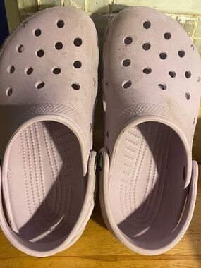 Crocs Classic Clogs Lavender Light Purple Slip On Comfort Shoes